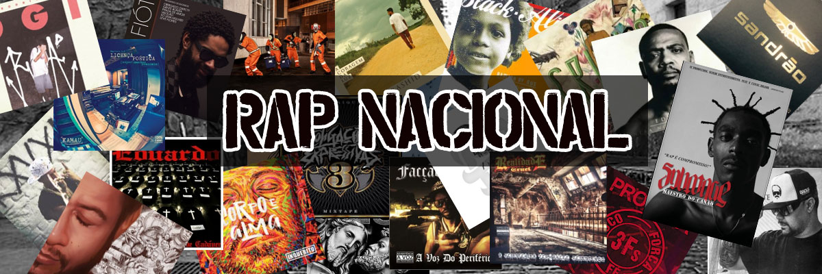 CD e Vinyl de Rap Nacional
