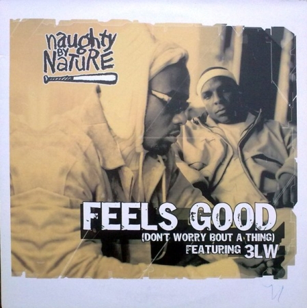 LP Naughty By Nature - Feels Good VINYL SINGLE LACRADO