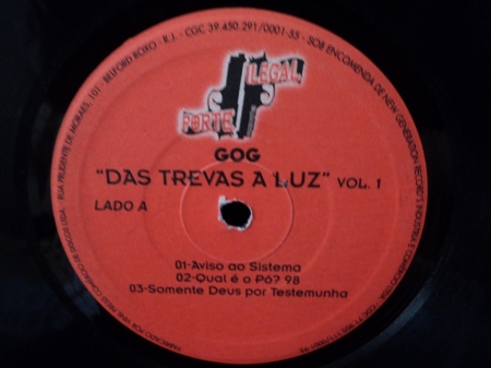 LP GOG Das Trevas - A Luz Instrumental Duplo