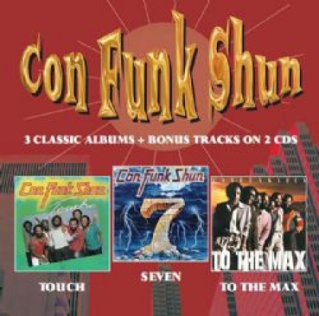 Con Funk Shun - 3 Classic Albums + Bonus Tracks On 2 CDS  Importado