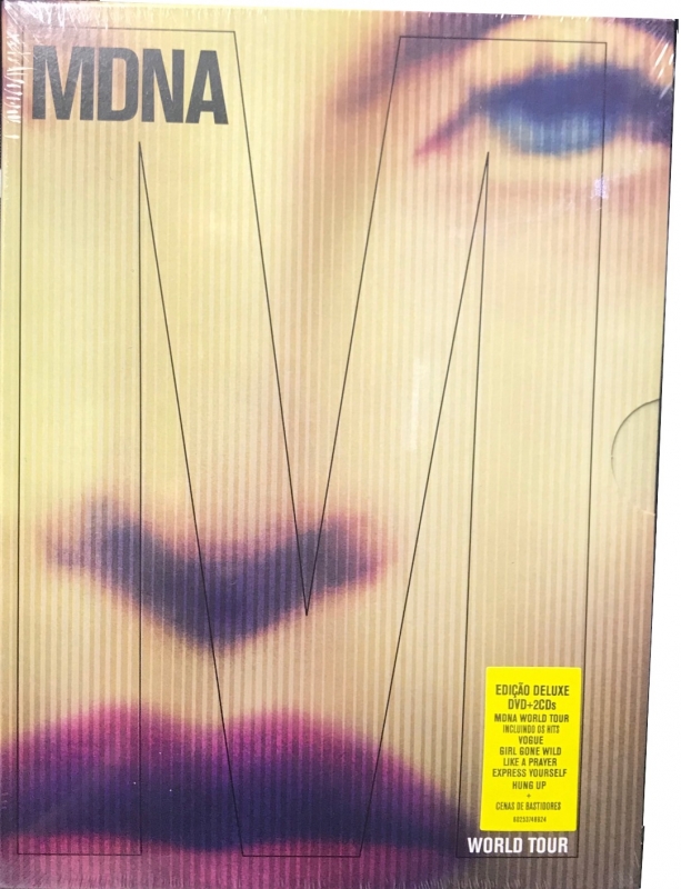 Dvd Madonna - MDNA World Tour DVD + 2 CDS  (LACRADO)