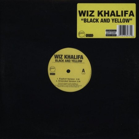 LP Wiz Khalifa - Black & Yellow Lacrado E Importado