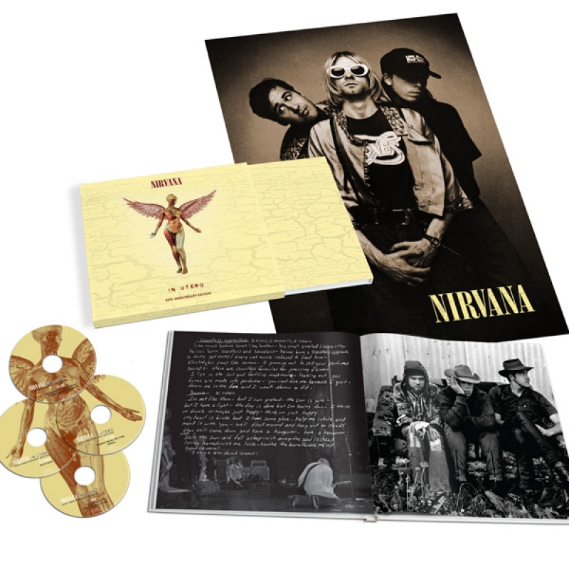 BOX Nirvana - In Utero (3CD+DVD Super Deluxe Edition) IMPORTADO (LACRADO)