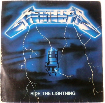LP Metallica - Ride The Lightning Lacrado E Importado