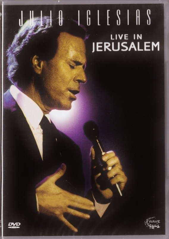 DVD Julio Iglesias - Live in Jerusalem