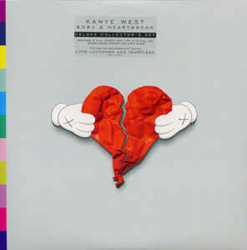 LP Kanye West - 808s & Heartbreak VINYL DUPLO DELUXE COM CD BONUS