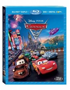 Carros 2 (Blu-ray duplo + DVD + Digital copy - 4 Discos)
