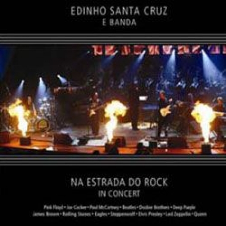 DVD EDINHO SANTA CRUZ E BANDA - NA ESTRADA DO ROCK IN CONCERT