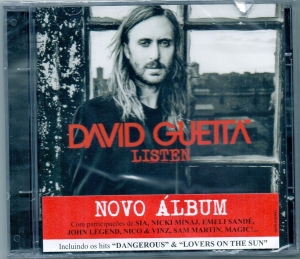 .CD David Guetta Listen (IMPORTADO)