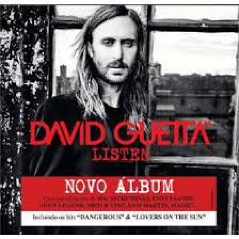 CD David Guetta Listen Deluxe Duplo Digipack