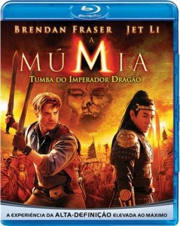 Blu Ray A Mumia Tumba do Imperador Dragao