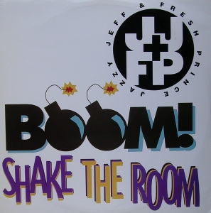 LP Jazzy Jeff e Fresh Prince - Boom Shake The Room VINYL SINGLE IMPORTADO