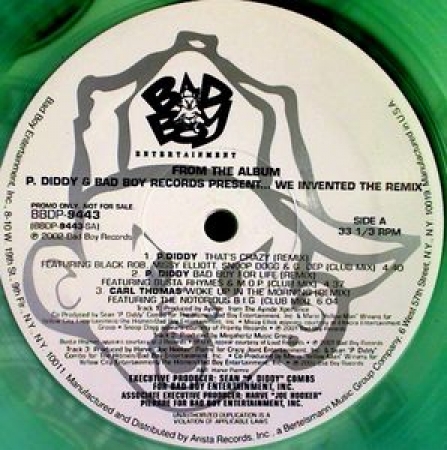 LP P. DIDDY Various Artists - We Invented The Remix (VINYL VERDE)