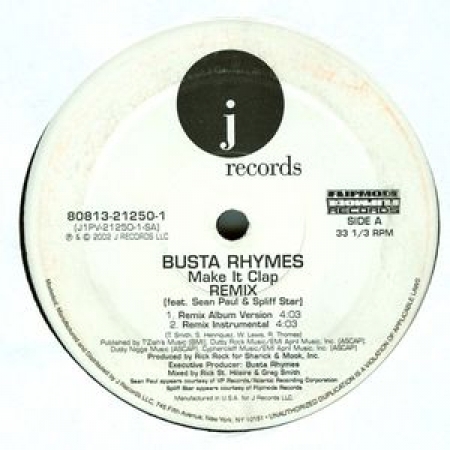 LP Busta Rhymes - Make It Clap (Remix)