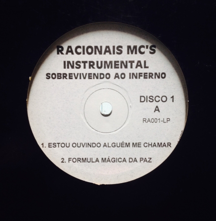 LP Racionais Mcs - Sobrevivendo No Inferno (Vinyl Duplo Instrumental)