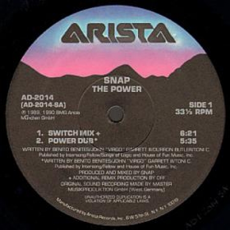 LP Snap - The Power (Vinyl Single)
