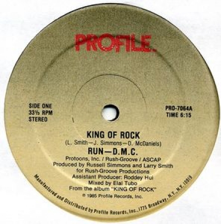LP Run DMC - King Of Rock VINYL