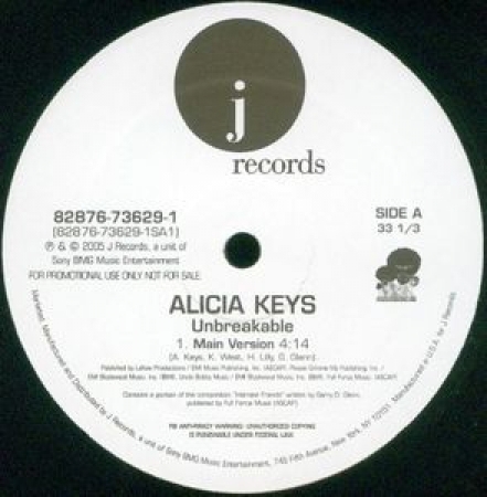 LP Alicia Keys - Unbreakable