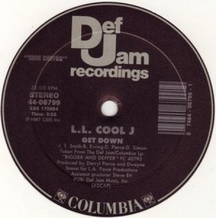 LP LL Cool J - Im Bad / Get Down (SINGLE)