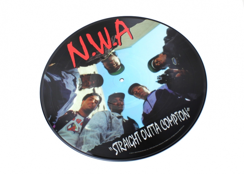 LP NWA PICTURE - STRAIGHT OUTTA COMPTON (VINYL PICTURE IMPORTADO)