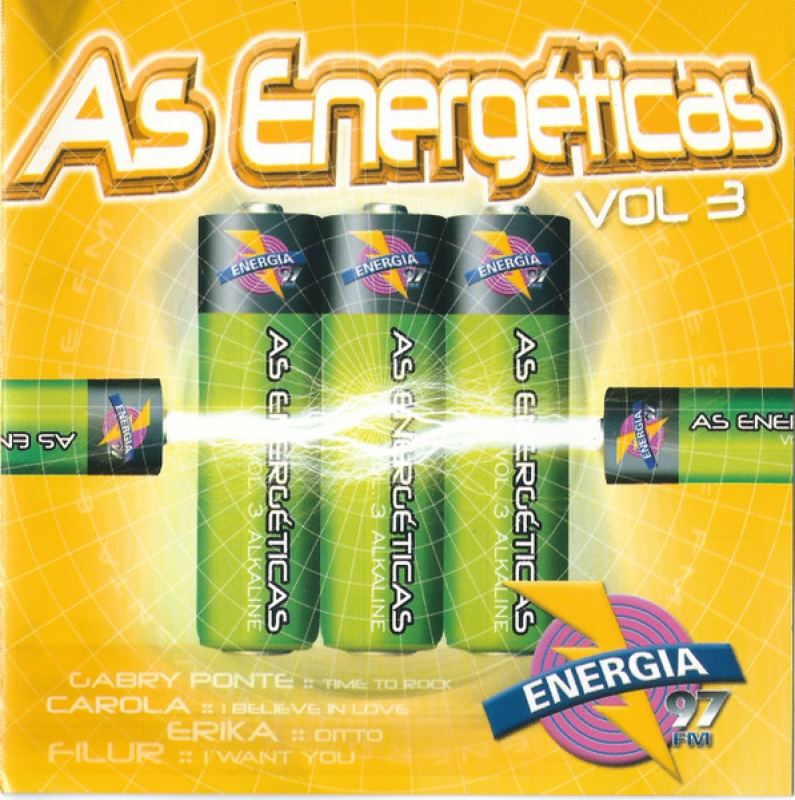 As Energeticas Vol 3 - ENERGIA 97 ERIKA MAGIC BOX GABRY PONTE (CD)