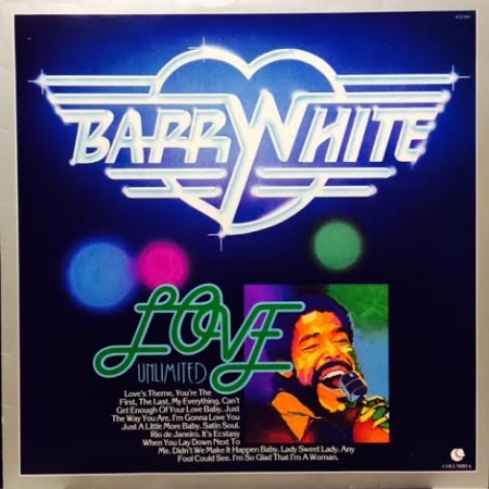 LP Barry White Love Unlimited - THE BEST BARRY WHITE VINYL
