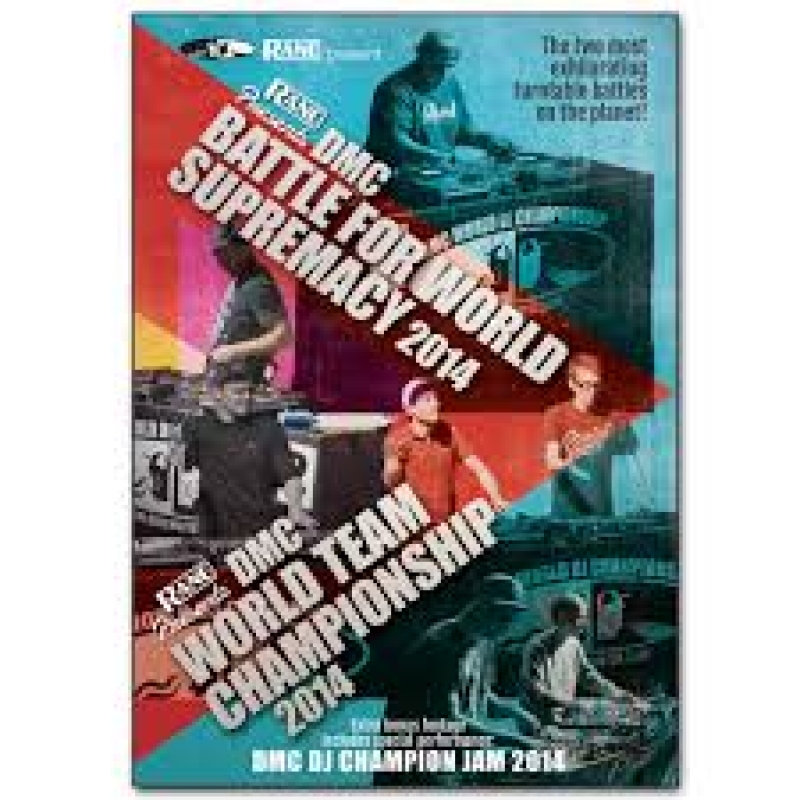 DMC Battle For World Supremacy & World Team Championship 2014 DVD - Presented by Rane - New Release