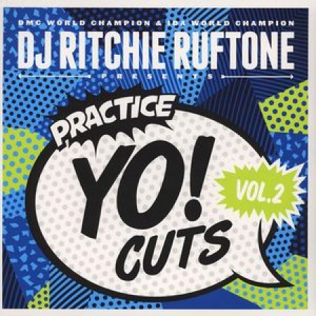 LP Dj Ritchie Ruftone - Practice Yo! Cuts Vol. 2 (VINYL DE EFEITOS PARA DJS IMPORTADO)