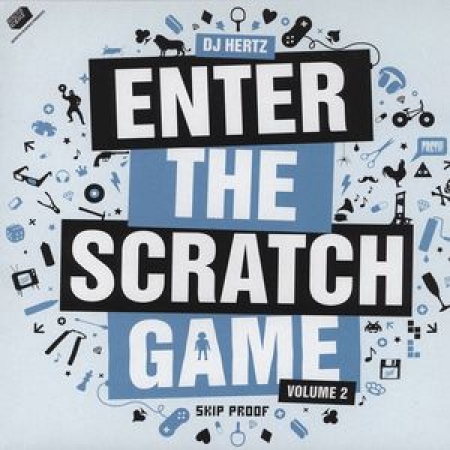 LP Dj Hertz - Enter The Scratch Game VOL. 2 (VINYL BLUE IMPORTADO DE EFEITOS)