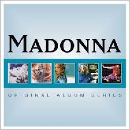 BOX Madonna - Original Album Series 5 CDS (LACRADO)
