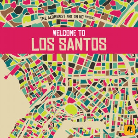 LP The Alchemist & Oh No - Alchemist & Oh No - Welcome to los Santos (VINYL DUPLO IMPORTADO LACRADO)
