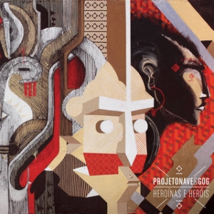 LP Gog e Projeto nave - Heroinas e Herois (VINYL COMPACTO 7 POLEGADAS)