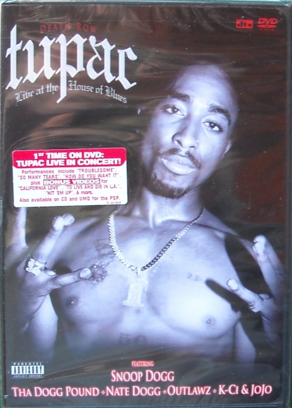TUPAC - LIVE AT THE HOUSE OF BLUES (DVD IMPORTADO)