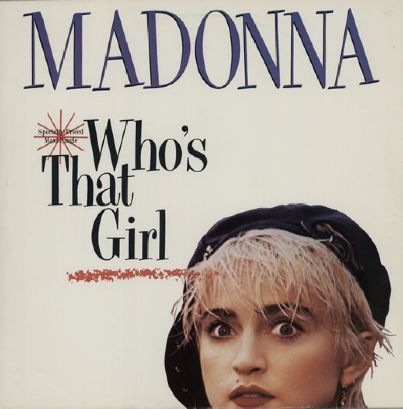 LP Madonna - Whos That Girl (Vinyl Single Made US)