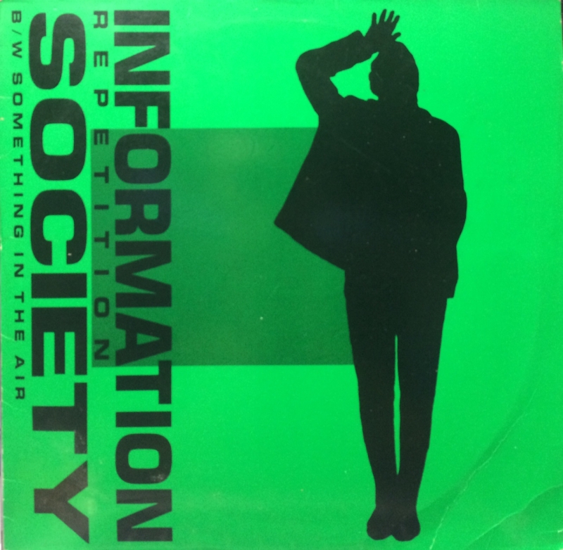 LP Information Society - Repetition / Something In The Air (VINYL SINGLE IMPORTADO)