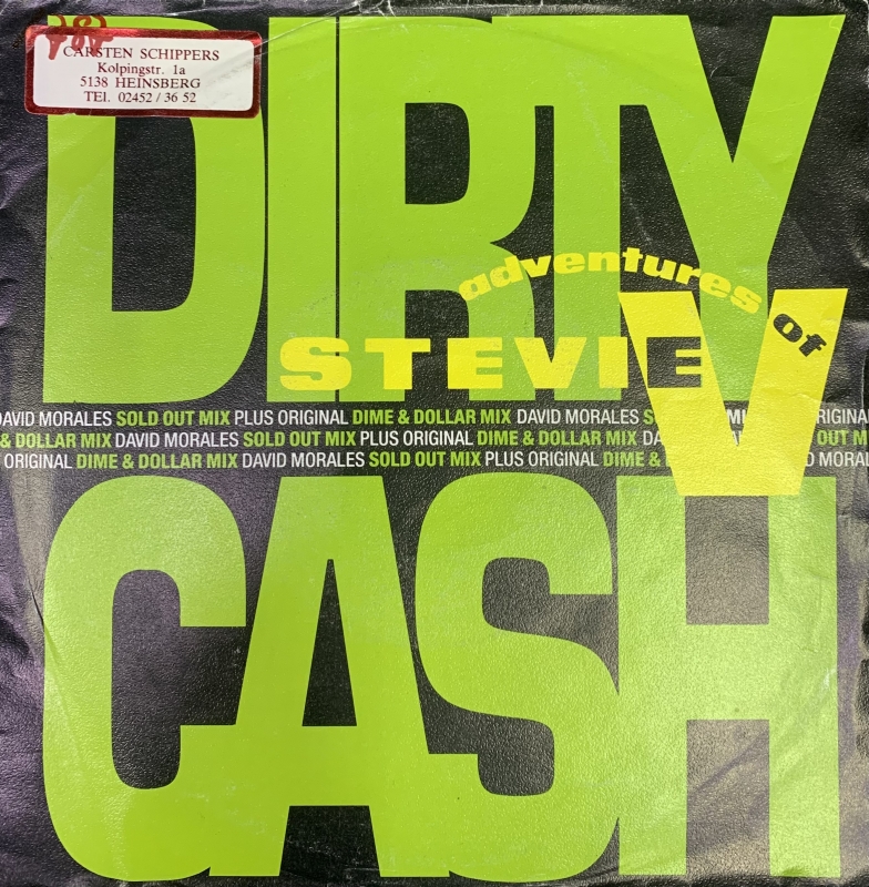 LP STEVIE V - DIRTY CASH VINYL 7 POLEGADAS (45rpm)