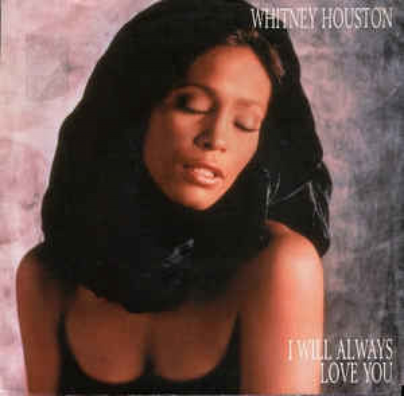 LP Whitney Houston - I Will Always Love You (VINYL COMPACTO 7 POLEGADAS)