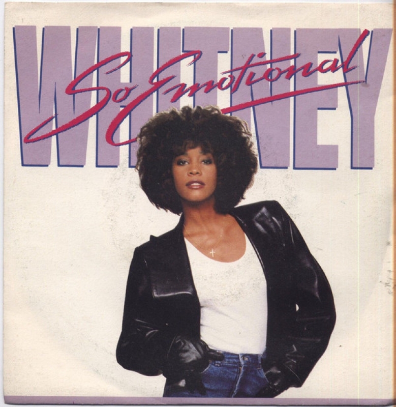 LP Whitney Houston - So Emotional (VINYL COMPACTO 7 POLEGADAS)