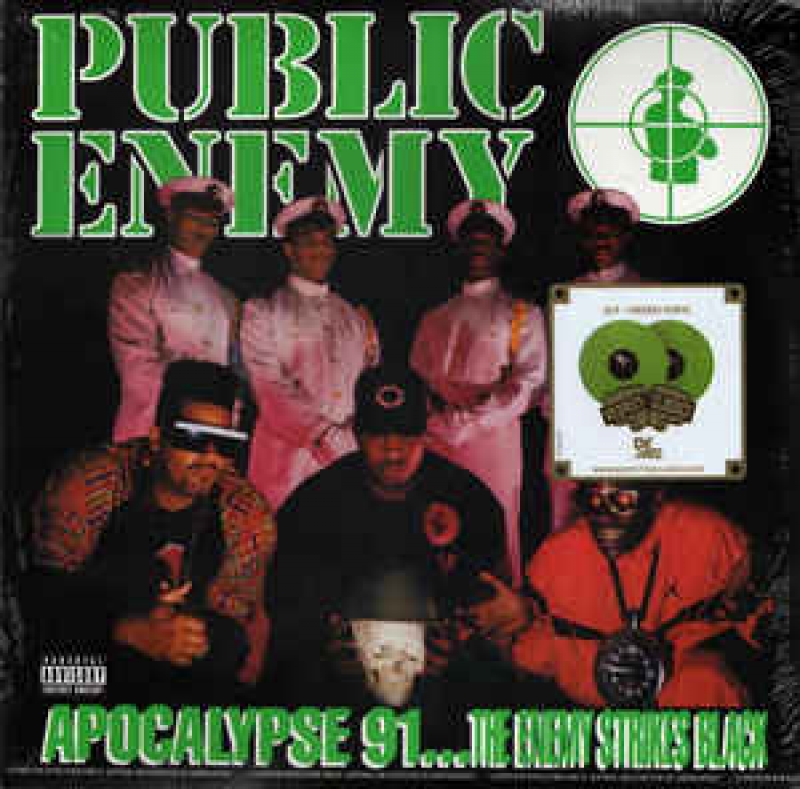 LP Public Enemy - Apocalypse 91:The Enemy Strikes Black (VINYL DUPLO IMPORTADO LACRADO) GREEN VINYL
