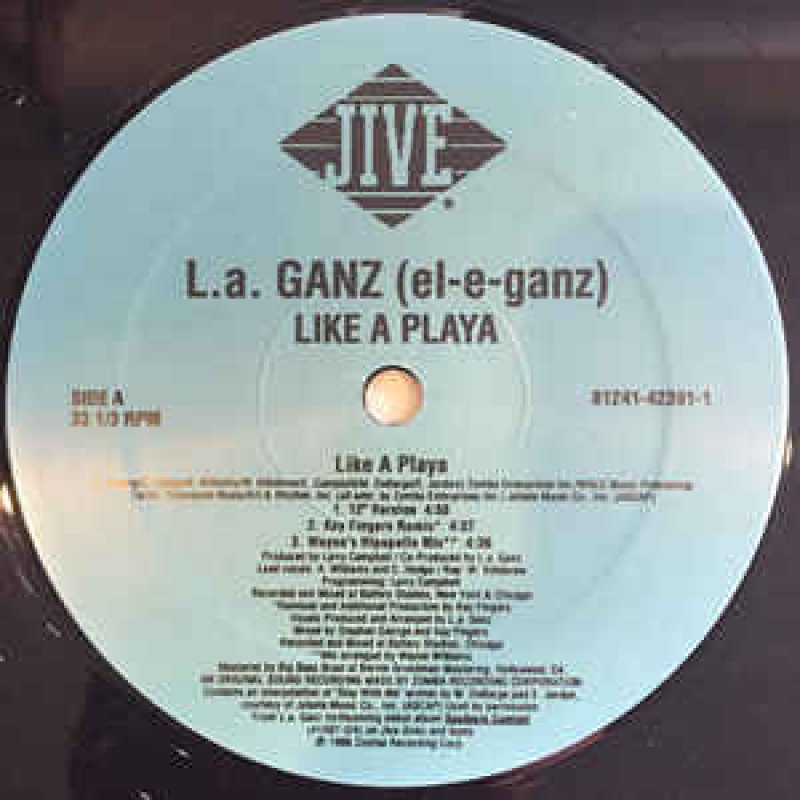LP L.A. Ganz - Like A Playa (VINYL SINGLE IMPORTADO)