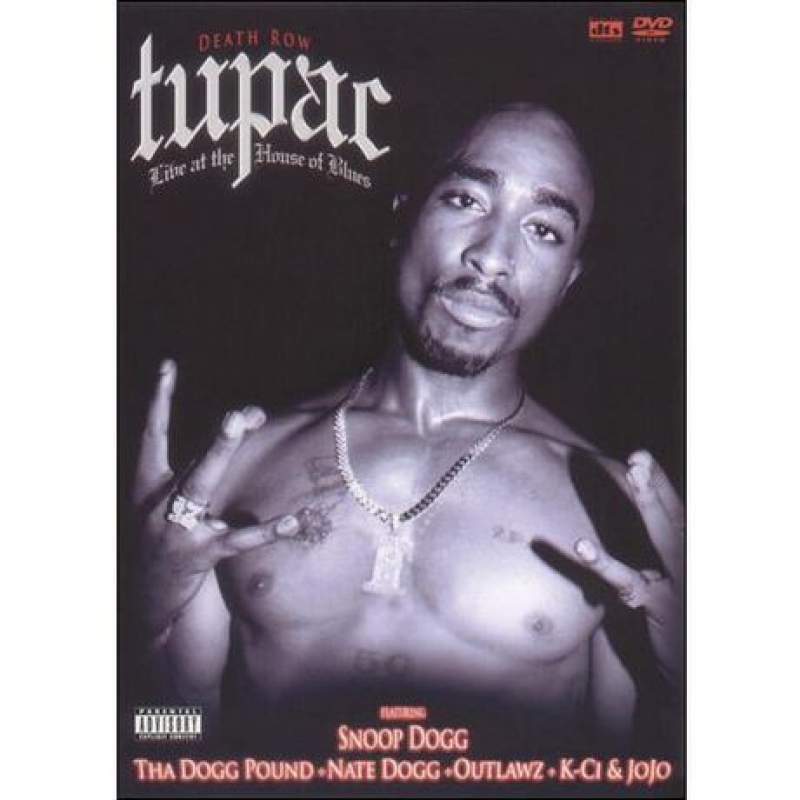 Tupac Shakur - Live At The House Of Blues  DVD Importado