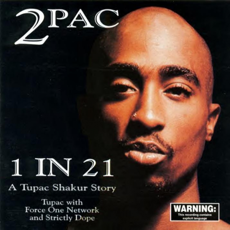 2pac ‎– 1 In 21 (CD)