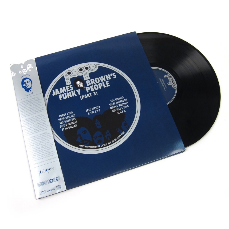 LP James Browns Funky People Part 1 VINYL DUPLO FRED WESLEY MACEO IMPORTADO (LACRADO)