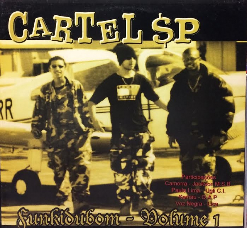 LP CARTEL SP - FUNKIDUBOM - VOLUME 1 (VINYL) rap nacional