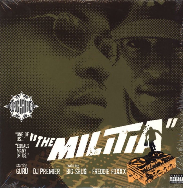 LP Gang Starr ‎– The Militia VINYL SINGLE