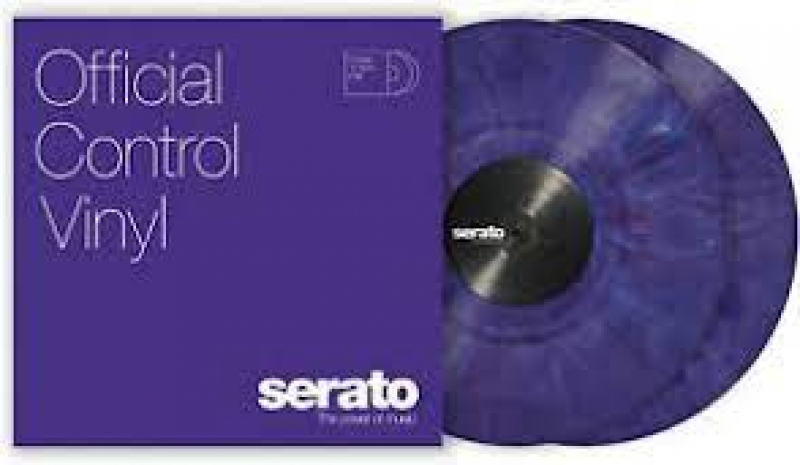 LP TIMECODE SERATO - Vinyl Roxo O PAR