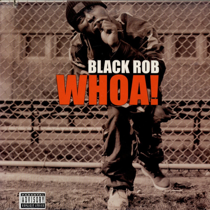 LP Black Rob - Whoa Vinyl Single Importado