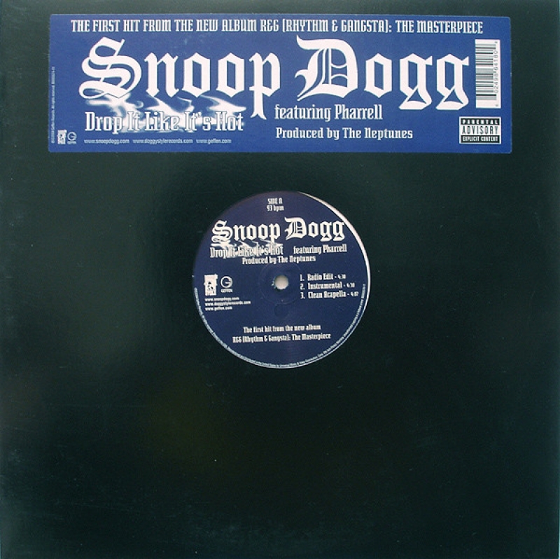 LP Snoop Dogg - featuring Pharrell Drop It Like Its Hot Single Importado