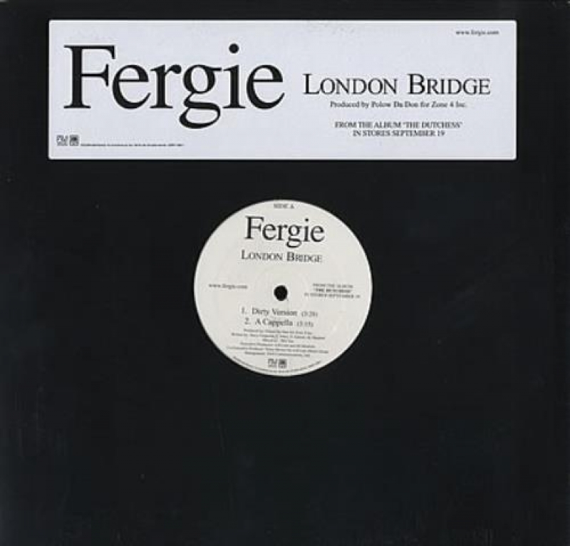 LP Fergie - London Bridge VINYL SINGLE IMPORTADO
