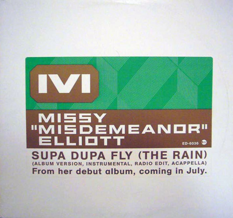 LP Missy Misdemeanor Elliott - Supa Dupa Fly The Rain Single Importado